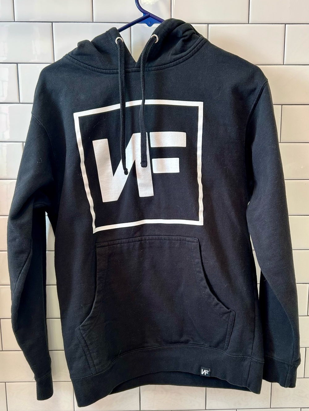 NF Sweatshirt - Unisex Pullover Hoodie - Black